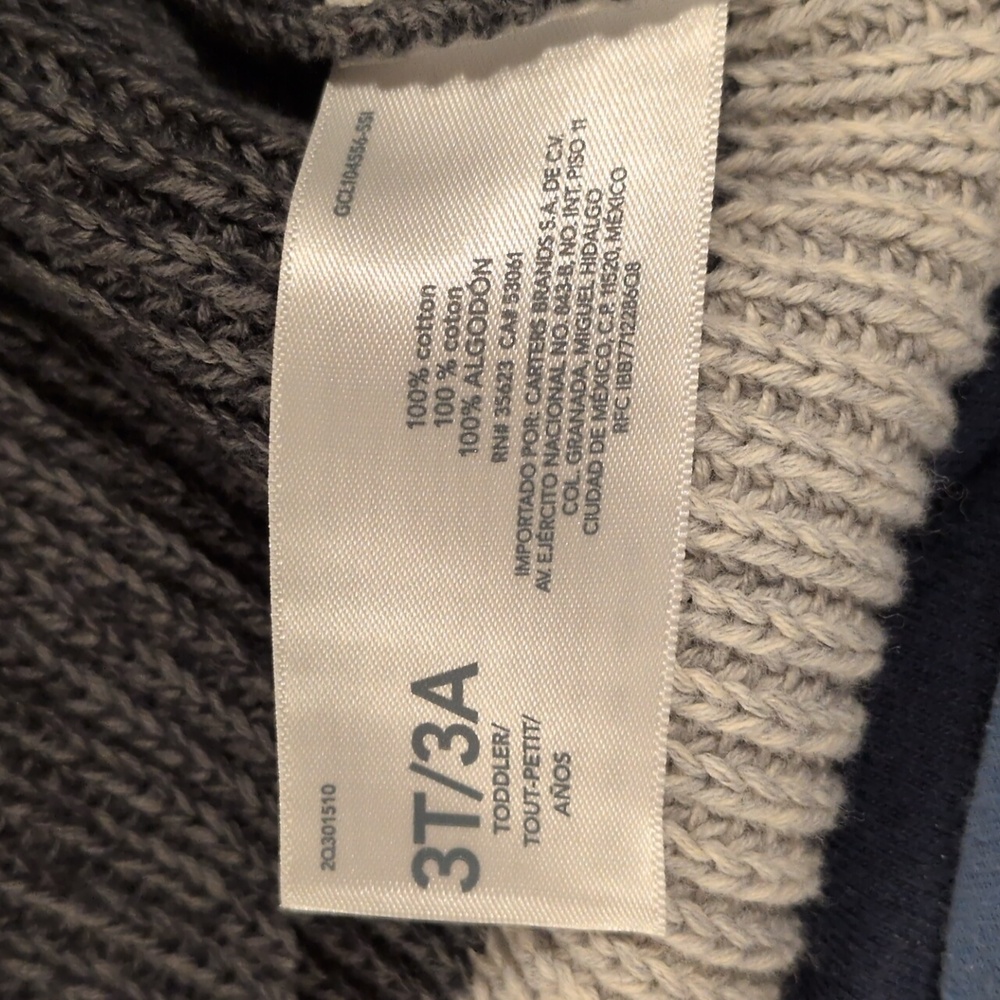 OshKosh Sweater Toddler Size 3T - Picture 6 of 6